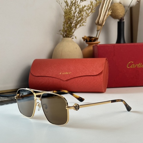 Cartier AAA Quality Sunglassess #1150401
