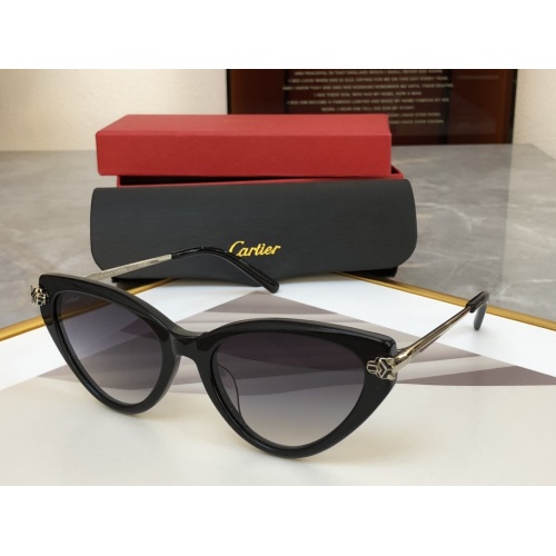 Cartier AAA Quality Sunglassess #1150405 $60.00 USD, Wholesale Replica Cartier AAA Quality Sunglassess