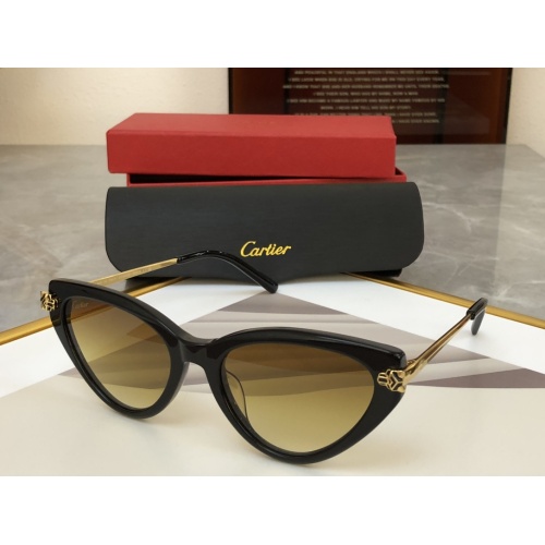 Cartier AAA Quality Sunglassess #1150409 $60.00 USD, Wholesale Replica Cartier AAA Quality Sunglassess