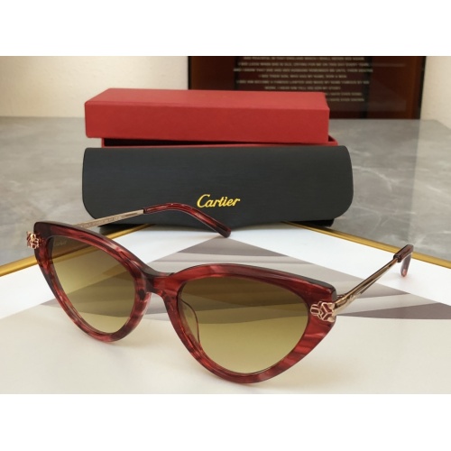 Cartier AAA Quality Sunglassess #1150410 $60.00 USD, Wholesale Replica Cartier AAA Quality Sunglassess