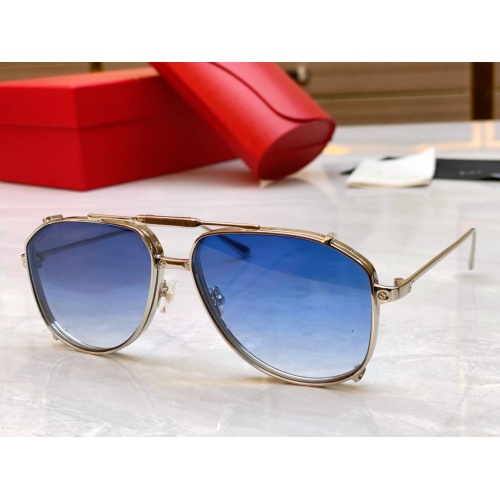 Cartier AAA Quality Sunglassess #1150420
