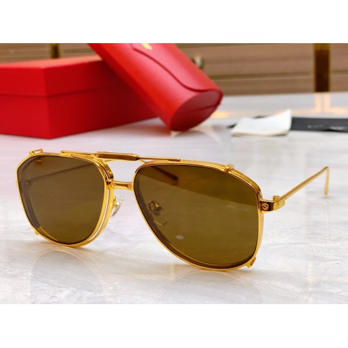 Cartier AAA Quality Sunglassess #1150423