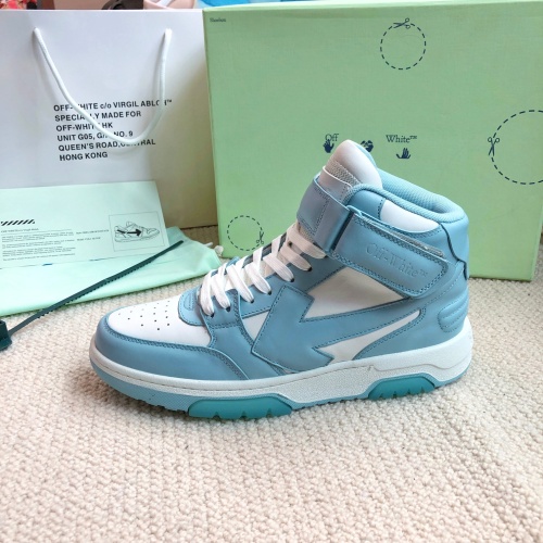 Replica Off-White High Tops Shoes For Women #1150476 $125.00 USD for Wholesale