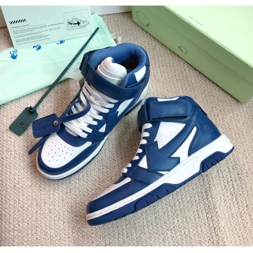Off-White High Tops Shoes For Men #1150487 $128.00 USD, Wholesale Replica Off-White High Tops Shoes