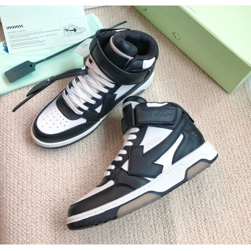Off-White High Tops Shoes For Women #1150488 $125.00 USD, Wholesale Replica Off-White High Tops Shoes