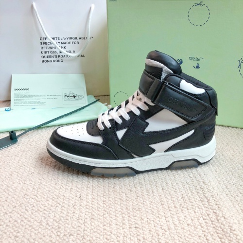 Replica Off-White High Tops Shoes For Women #1150488 $125.00 USD for Wholesale
