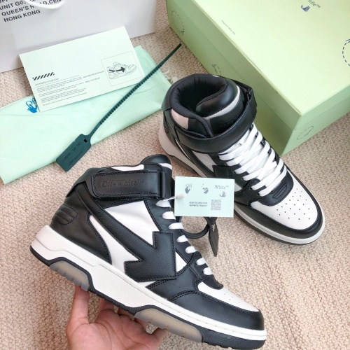 Replica Off-White High Tops Shoes For Men #1150489 $128.00 USD for Wholesale
