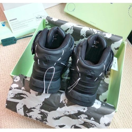 Replica Off-White High Tops Shoes For Women #1150495 $128.00 USD for Wholesale