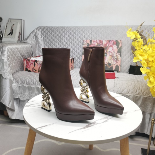 Dolce &amp; Gabbana D&amp;G Boots For Women #1150510 $170.00 USD, Wholesale Replica Dolce &amp; Gabbana D&amp;G Boots