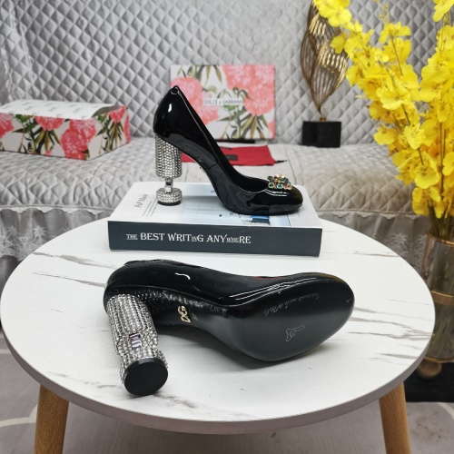 Replica Dolce & Gabbana D&G High-Heeled Shoes For Women #1150517 $162.00 USD for Wholesale
