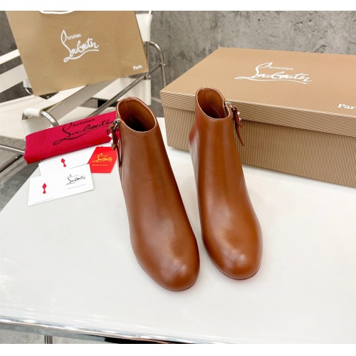 Replica Christian Louboutin Boots For Women #1150519 $108.00 USD for Wholesale
