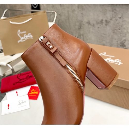 Replica Christian Louboutin Boots For Women #1150519 $108.00 USD for Wholesale