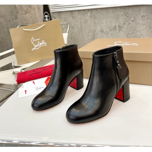 Christian Louboutin Boots For Women #1150520 $108.00 USD, Wholesale Replica Christian Louboutin Boots