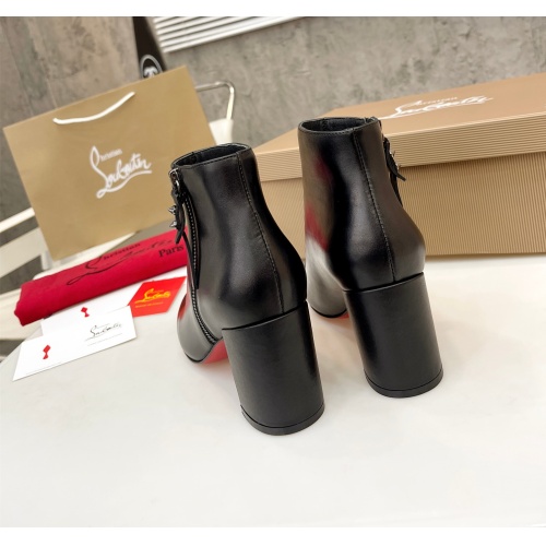 Replica Christian Louboutin Boots For Women #1150520 $108.00 USD for Wholesale