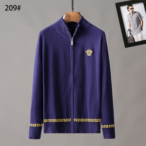 Versace Sweaters Long Sleeved For Men #1150668 $45.00 USD, Wholesale Replica Versace Sweaters