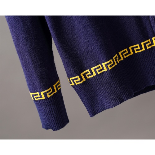 Replica Versace Sweaters Long Sleeved For Men #1150668 $45.00 USD for Wholesale