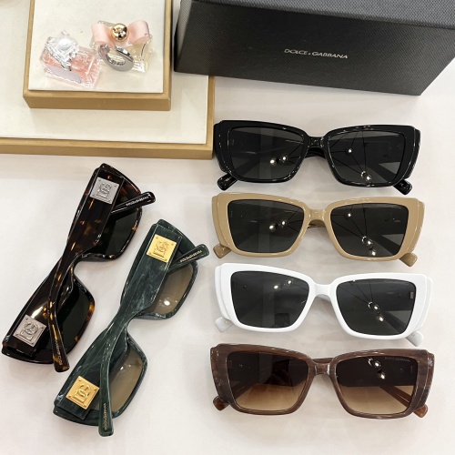Replica Dolce & Gabbana AAA Quality Sunglasses #1150746 $60.00 USD for Wholesale