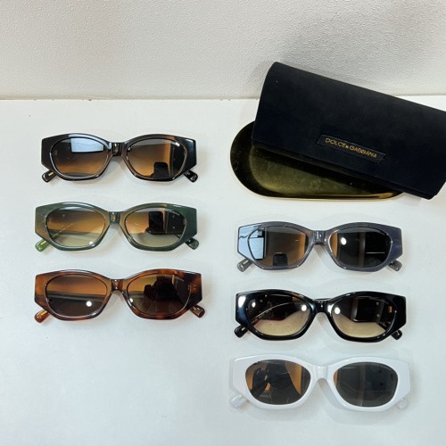 Replica Dolce & Gabbana AAA Quality Sunglasses #1150758 $60.00 USD for Wholesale