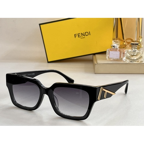 Fendi AAA Quality Sunglasses #1150781 $52.00 USD, Wholesale Replica Fendi AAA Quality Sunglasses