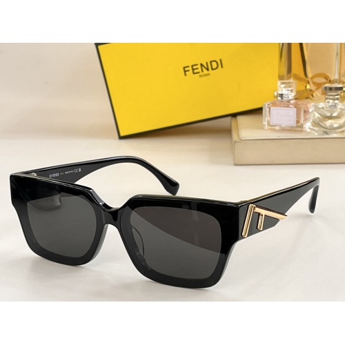 Fendi AAA Quality Sunglasses #1150782 $52.00 USD, Wholesale Replica Fendi AAA Quality Sunglasses
