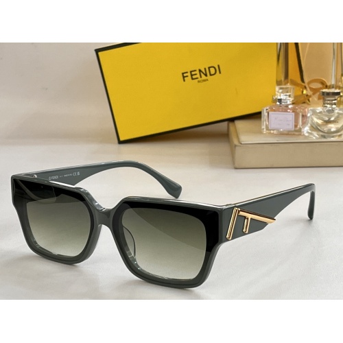Fendi AAA Quality Sunglasses #1150783 $52.00 USD, Wholesale Replica Fendi AAA Quality Sunglasses