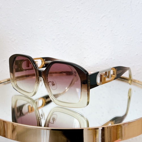 Fendi AAA Quality Sunglasses #1150785 $64.00 USD, Wholesale Replica Fendi AAA Quality Sunglasses