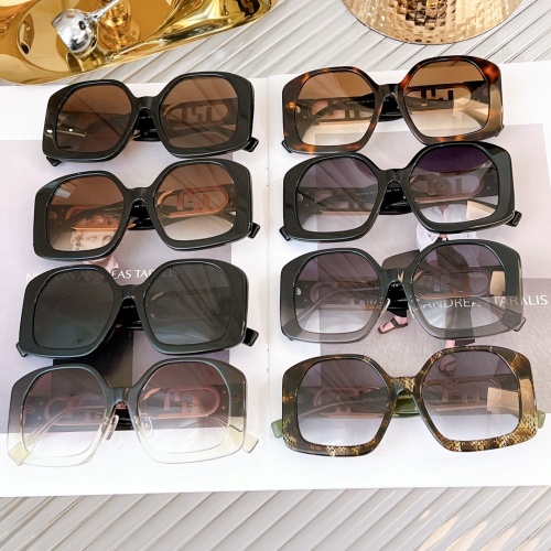 Replica Fendi AAA Quality Sunglasses #1150785 $64.00 USD for Wholesale