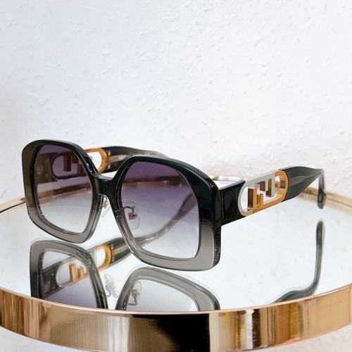 Fendi AAA Quality Sunglasses #1150786 $64.00 USD, Wholesale Replica Fendi AAA Quality Sunglasses