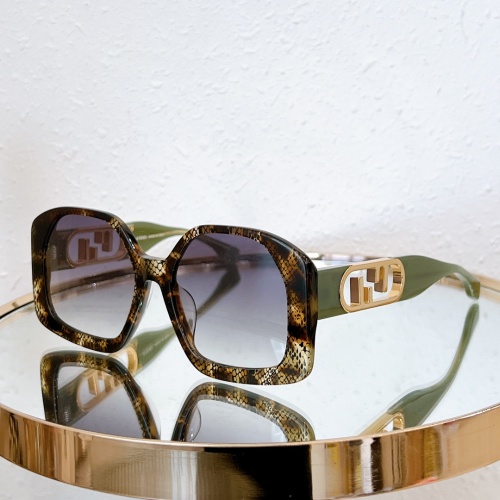 Fendi AAA Quality Sunglasses #1150787 $64.00 USD, Wholesale Replica Fendi AAA Quality Sunglasses