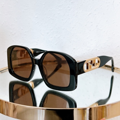 Fendi AAA Quality Sunglasses #1150790 $64.00 USD, Wholesale Replica Fendi AAA Quality Sunglasses