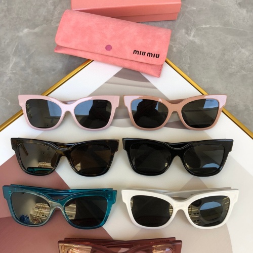 Replica MIU MIU AAA Quality Sunglasses #1150936 $60.00 USD for Wholesale
