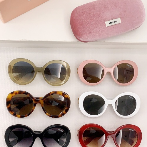 Replica MIU MIU AAA Quality Sunglasses #1150943 $60.00 USD for Wholesale