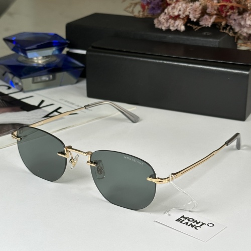 Montblanc AAA Quality Sunglasses #1150979 $60.00 USD, Wholesale Replica Montblanc AAA Quality Sunglasses