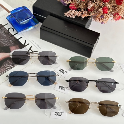Replica Montblanc AAA Quality Sunglasses #1150979 $60.00 USD for Wholesale
