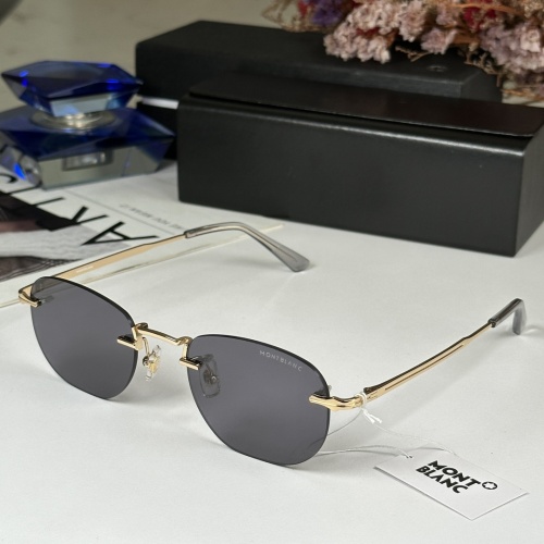 Montblanc AAA Quality Sunglasses #1150983 $60.00 USD, Wholesale Replica Montblanc AAA Quality Sunglasses