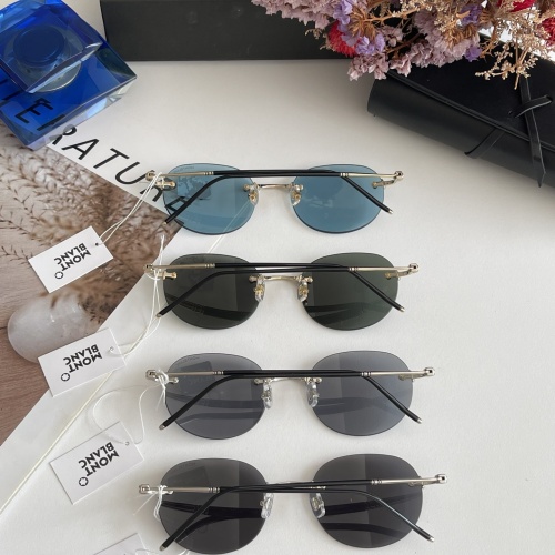 Replica Montblanc AAA Quality Sunglasses #1150986 $60.00 USD for Wholesale