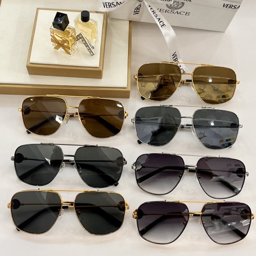Replica Versace AAA Quality Sunglasses #1151166 $60.00 USD for Wholesale