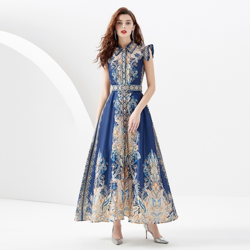 Replica Dolce & Gabbana Dresses Sleeveless For Women #1152054 $68.00 USD for Wholesale
