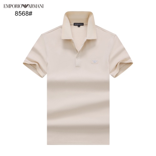 Armani T-Shirts Short Sleeved For Men #1152805