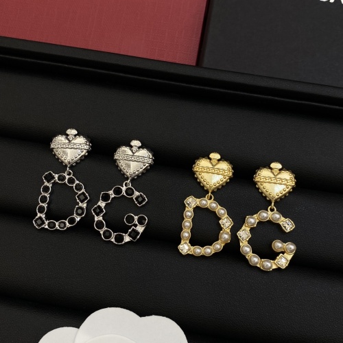 Replica Dolce & Gabbana D&G Earrings For Women #1153073 $29.00 USD for Wholesale