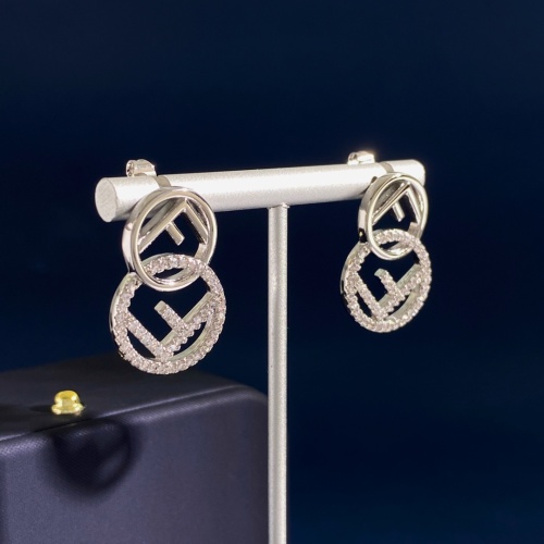 Replica Fendi Earrings For Women #1153086 $29.00 USD for Wholesale