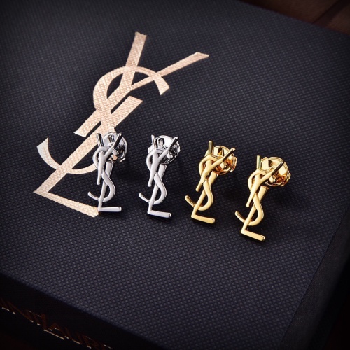 Replica Yves Saint Laurent YSL Earrings For Women #1153107 $25.00 USD for Wholesale
