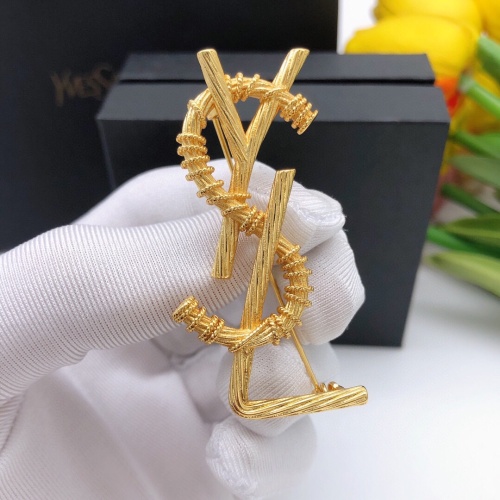 Replica Yves Saint Laurent Brooches #1153155 $29.00 USD for Wholesale
