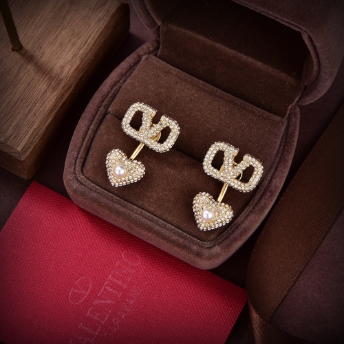 Replica Valentino Earrings For Women #1153181 $34.00 USD for Wholesale