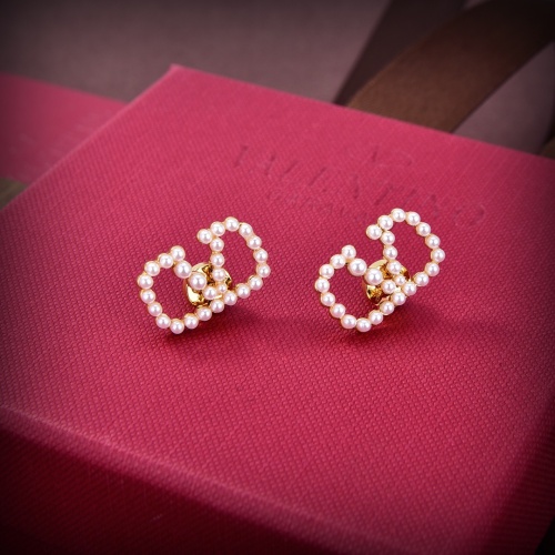 Replica Valentino Earrings For Women #1153182 $27.00 USD for Wholesale
