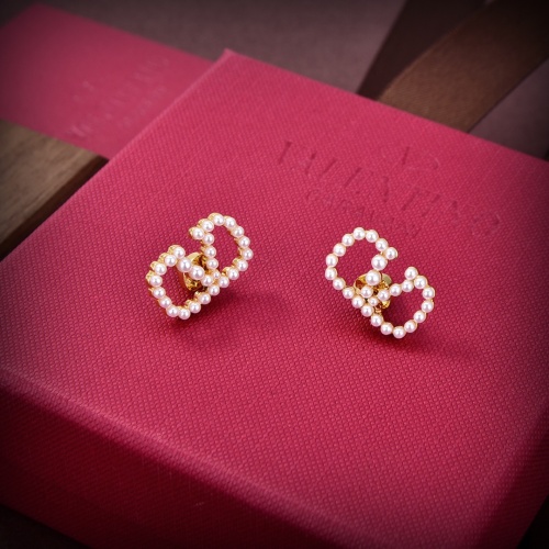 Replica Valentino Earrings For Women #1153182 $27.00 USD for Wholesale