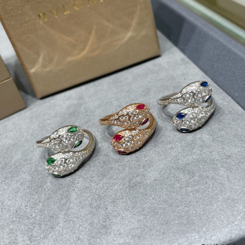 Replica Bvlgari Rings For Women #1153301 $48.00 USD for Wholesale