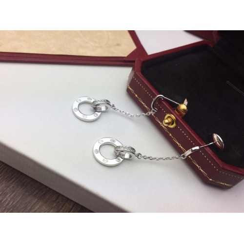 Replica Cartier Earrings For Women #1153327 $29.00 USD for Wholesale