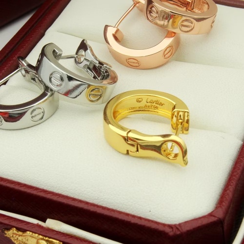 Replica Cartier Earrings For Women #1153329 $25.00 USD for Wholesale