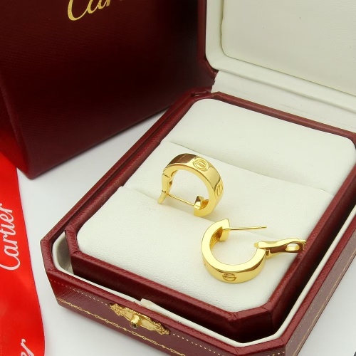 Cartier Earrings For Women #1153331 $25.00 USD, Wholesale Replica Cartier Earrings